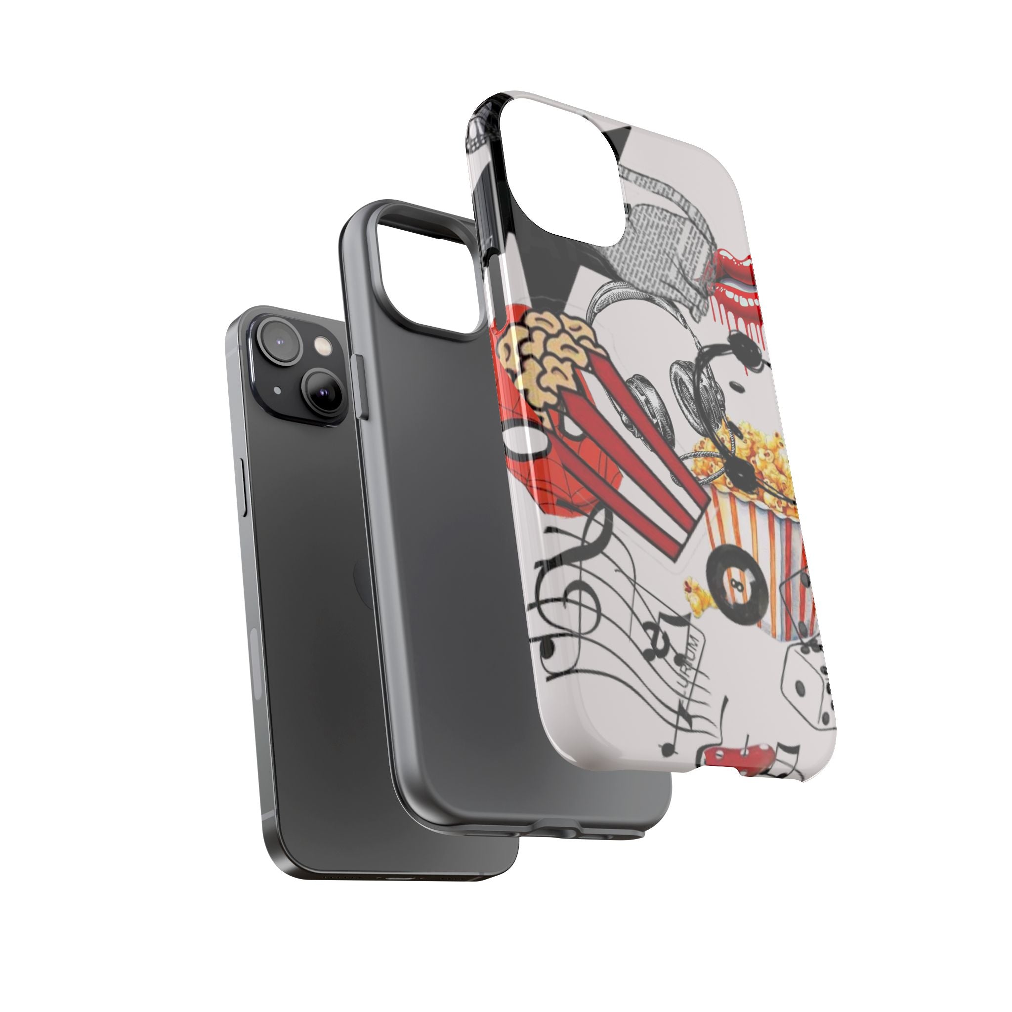 Movie Night Pattern Phone Case