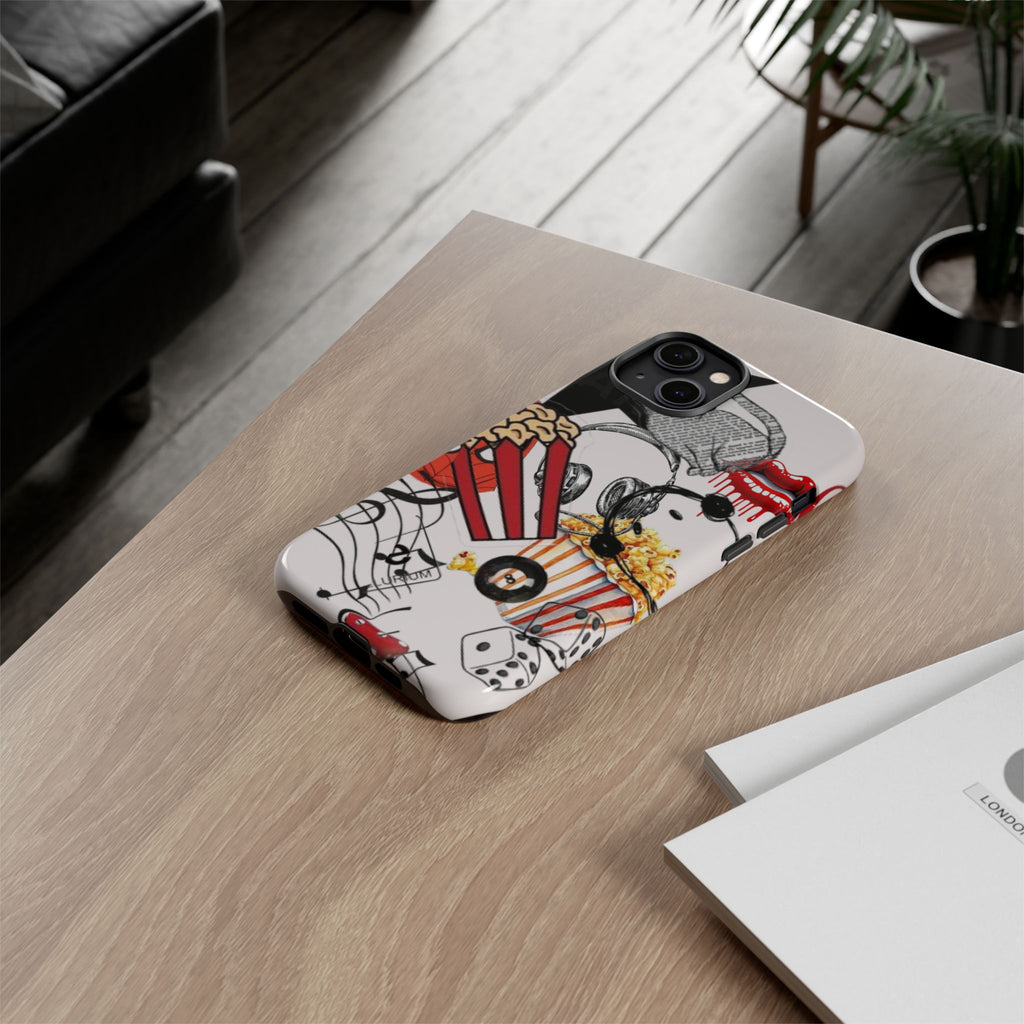 Movie Night Pattern Phone Case